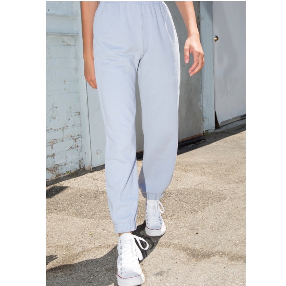 Brandy Melville light blue Rosa sweatpants